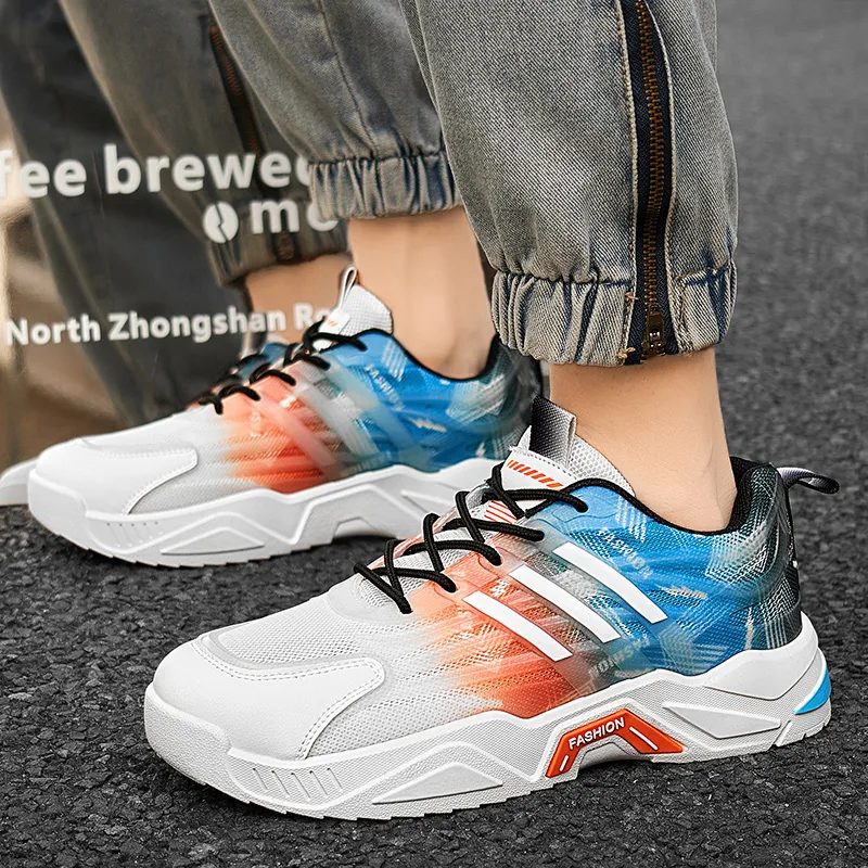Green Feet Lightweight Anti Slip Low Top Casual Shoes Men's-4
