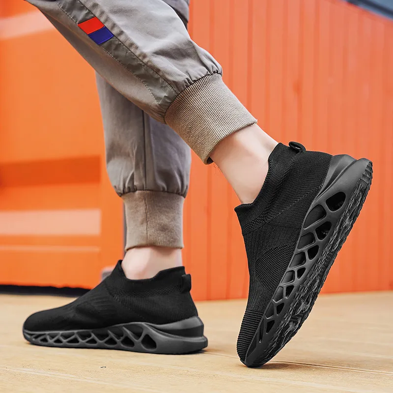 Green Feet Abrasion Resistant Cushioning Mid Top Casual Shoes Unisex-19