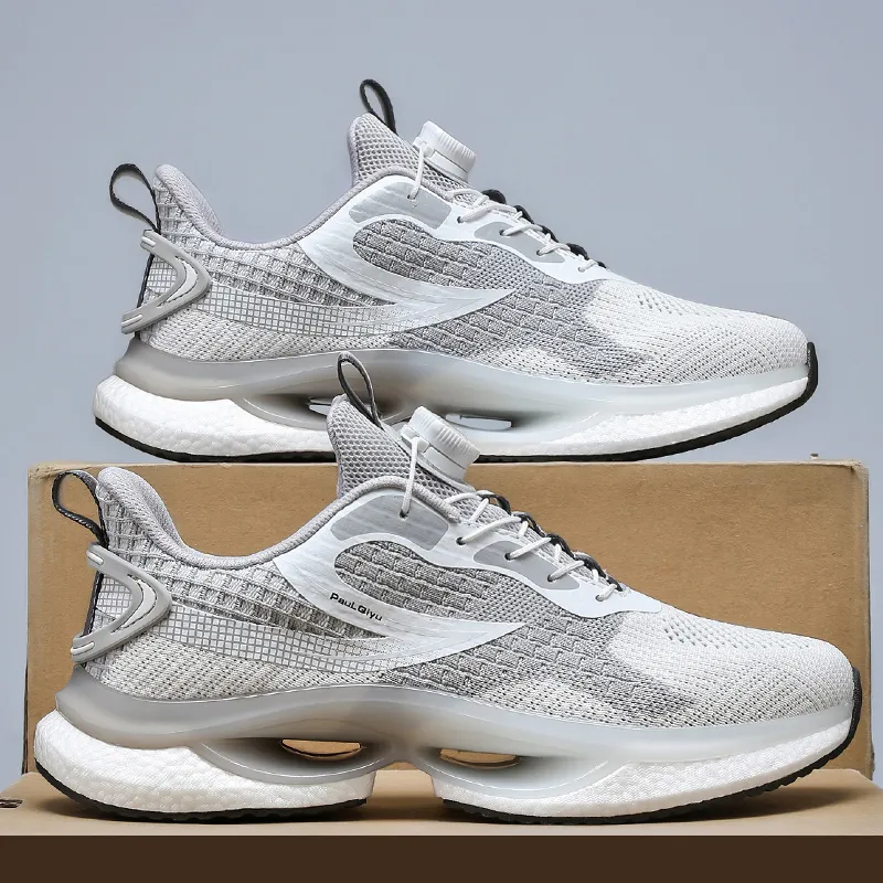 Cushioning Abrasion Resistant Breathable Low Top Essential Casual Shoes For Life Men's-27