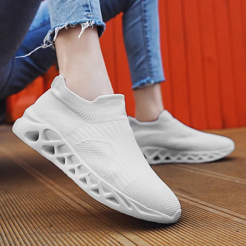 Green Feet Abrasion Resistant Cushioning Mid Top Casual Shoes Unisex-12