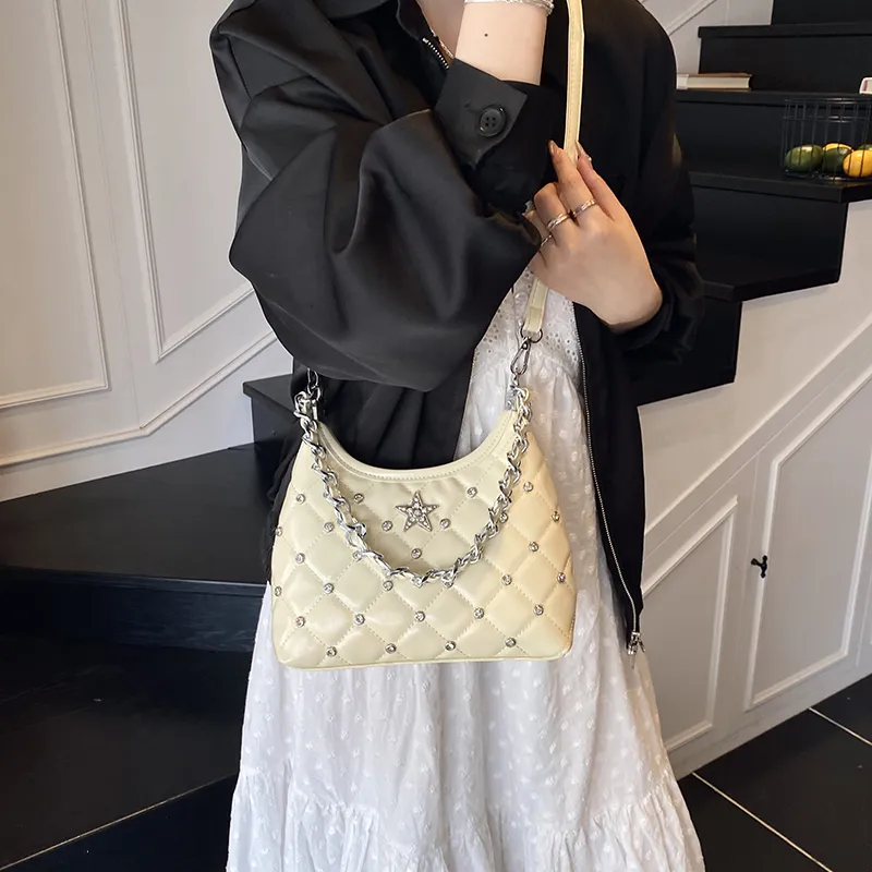 PU Crossbody Bag, Shoulder Bag Regular Women's White/Black/Silver/Blue/Yellow-39