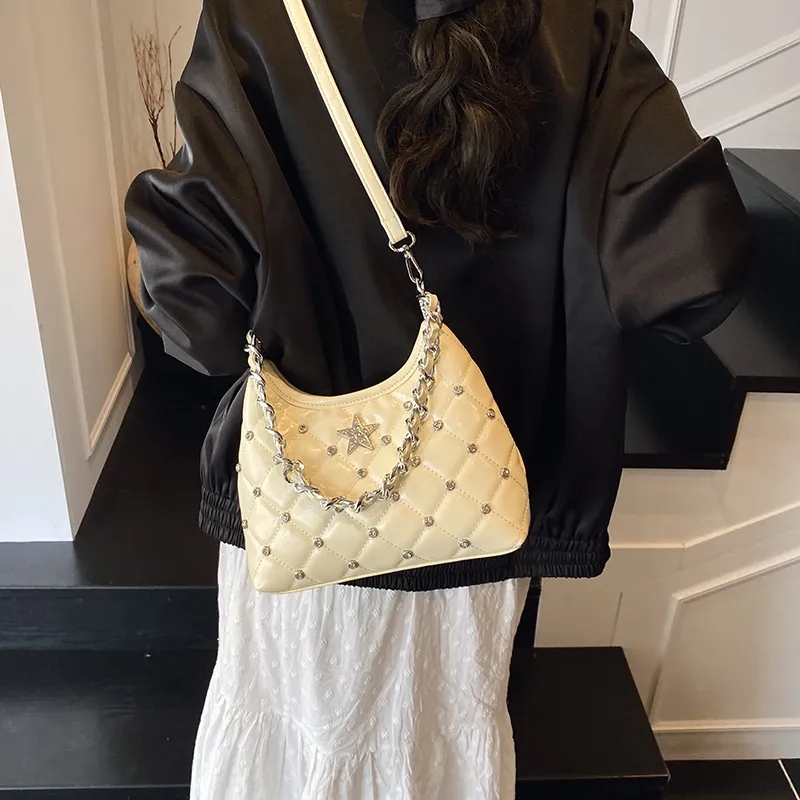 PU Crossbody Bag, Shoulder Bag Regular Women's White/Black/Silver/Blue/Yellow-41