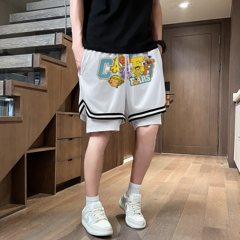CAREBEARS Casual Shorts Unisex-4