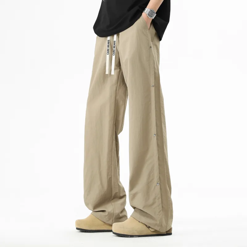 CAREBEARS Casual Pants Unisex Khaki-17