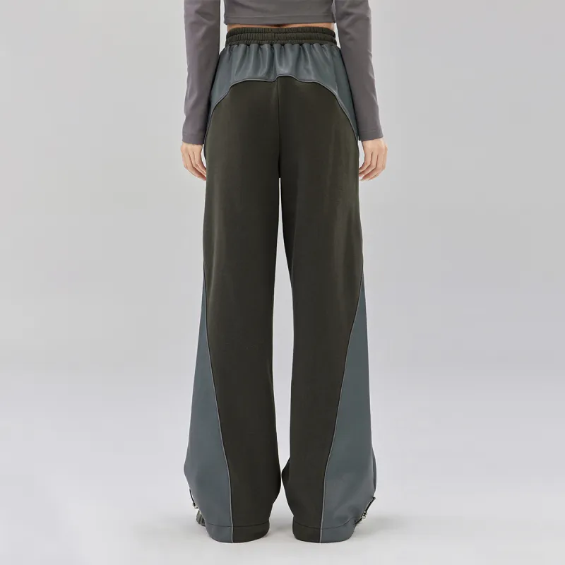 LA CRAWFISH Casual Pants Women's Gray Mist Green-4
