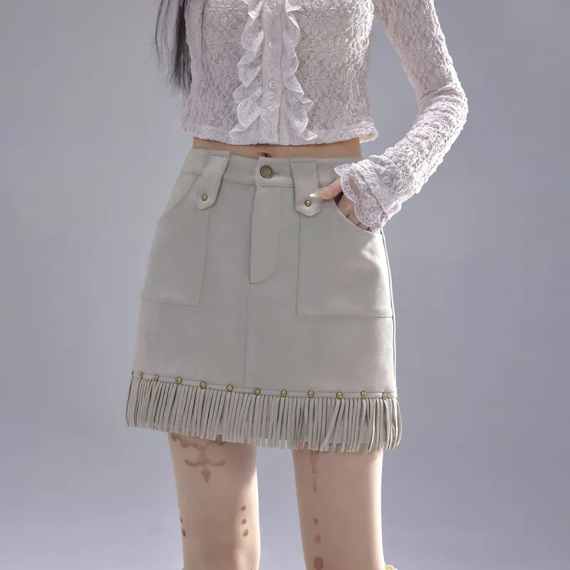 LA CRAWFISH Casual Short Skirts Women's-6