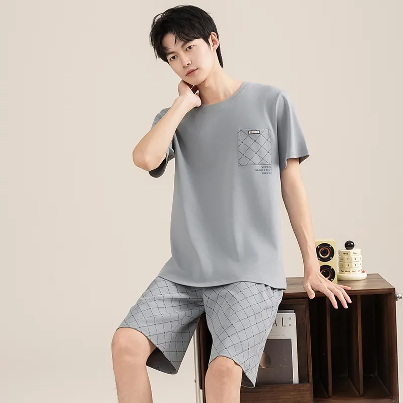 ROMANTIC·SPRING Pajama Set Men's-4