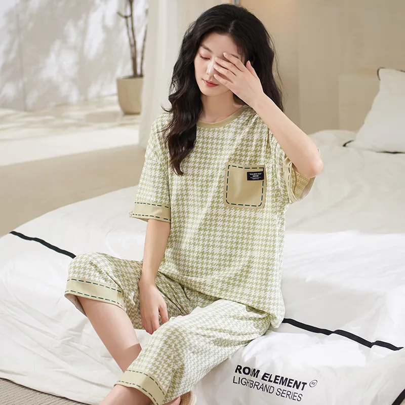 ROMANTIC·SPRING Pajama Set Women's Image Color-2