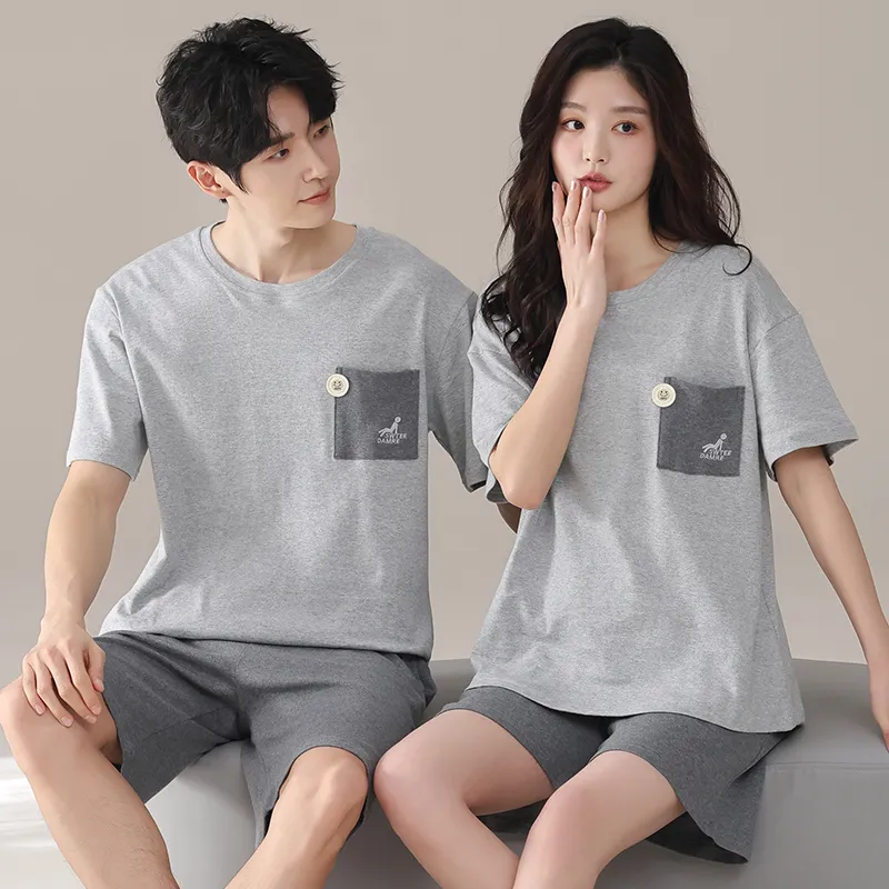 ROMANTIC·SPRING Pajama Set Unisex Image Color-9