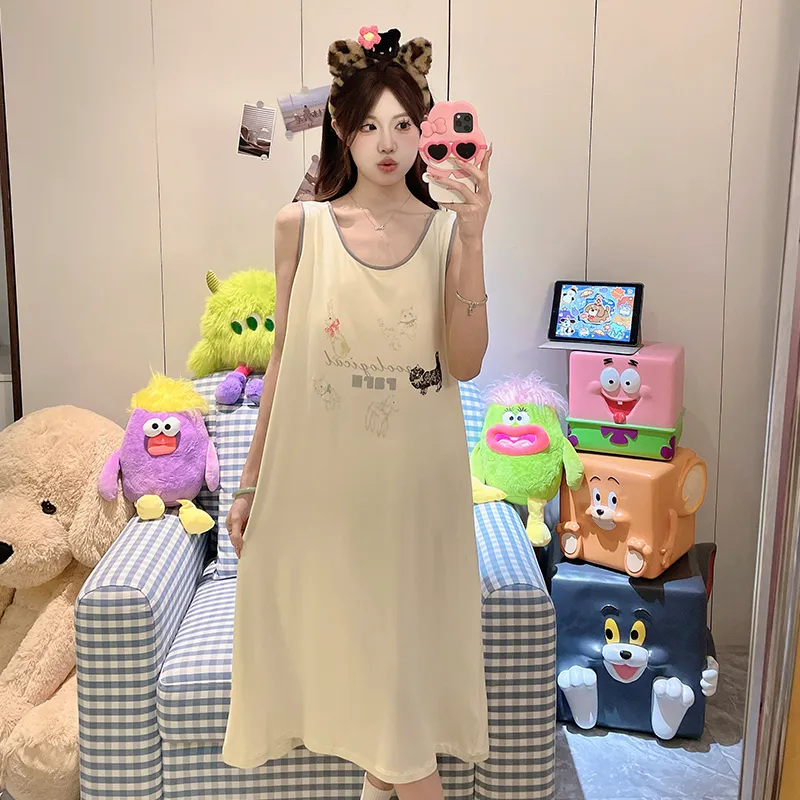 ROMANTIC·SPRING Nightgown Women's Image Color-5