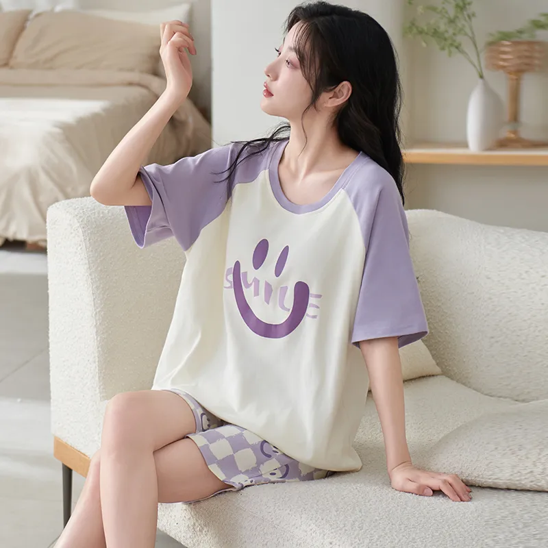 ROMANTIC·SPRING Pajama Set Women's Image Color-5