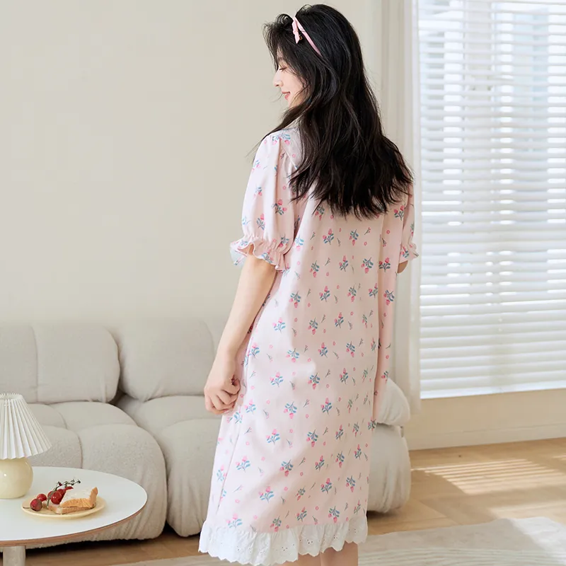 ROMANTIC·SPRING Nightgown Women's Image Color-7