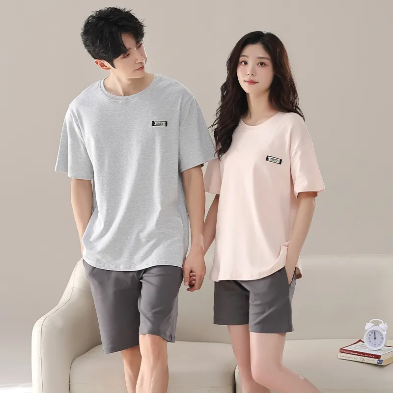 ROMANTIC·SPRING Pajama Set Unisex Image Color-4