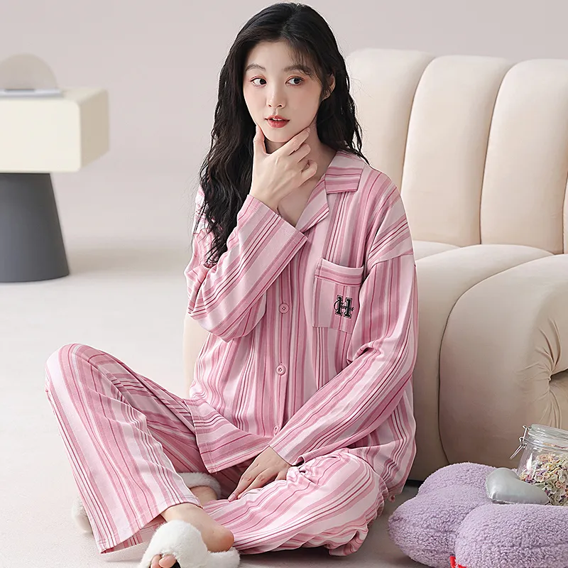 ROMANTIC·SPRING Pajama Set Women's Image Color-6