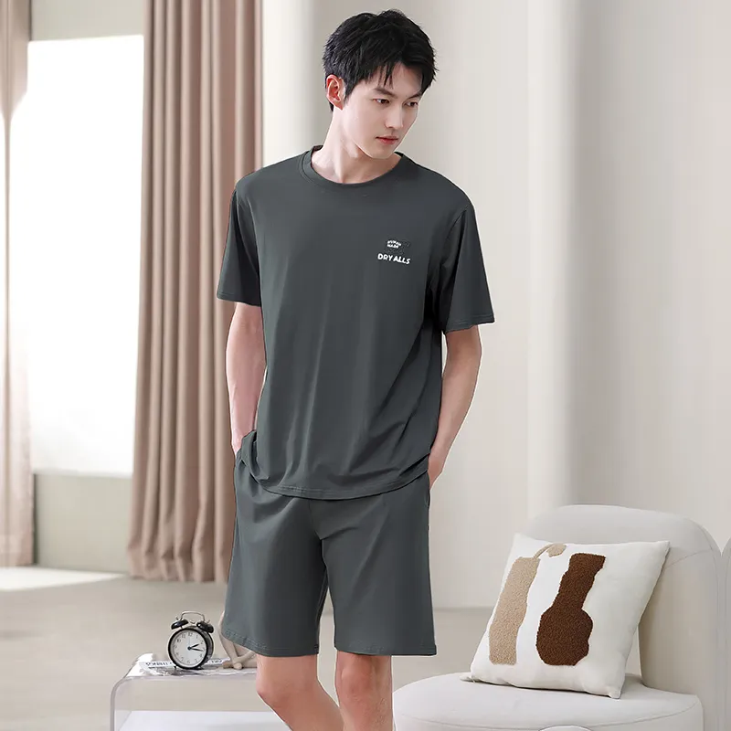 ROMANTIC·SPRING Pajama Set Men's Image Color-1
