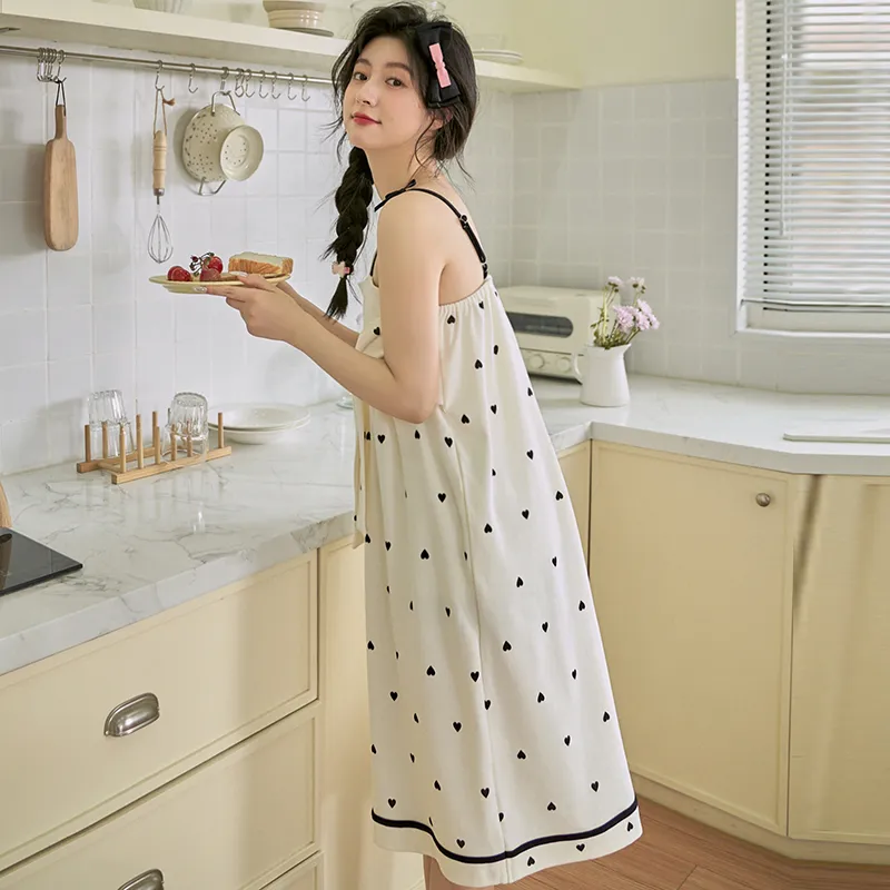 ROMANTIC·SPRING Nightgown Women's Image Color-7