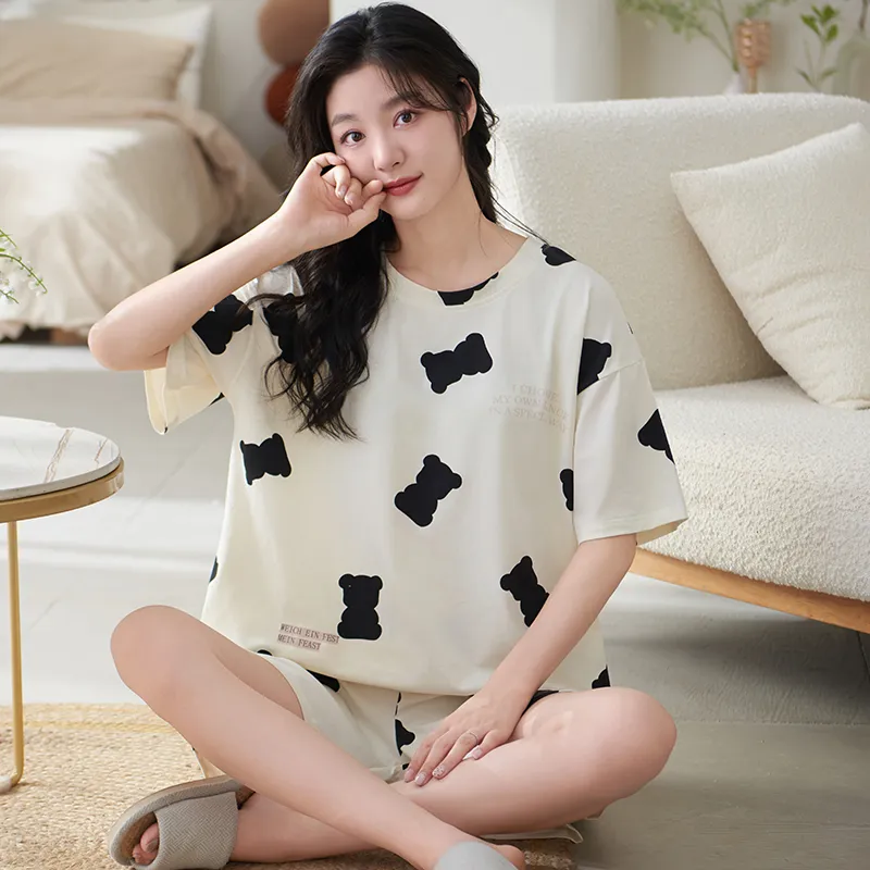 ROMANTIC·SPRING Pajama Set Women's Image Color-3