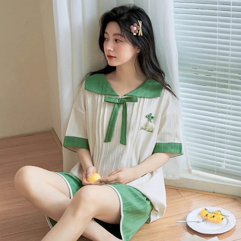ROMANTIC·SPRING Pajama Set Women's Image Color-2