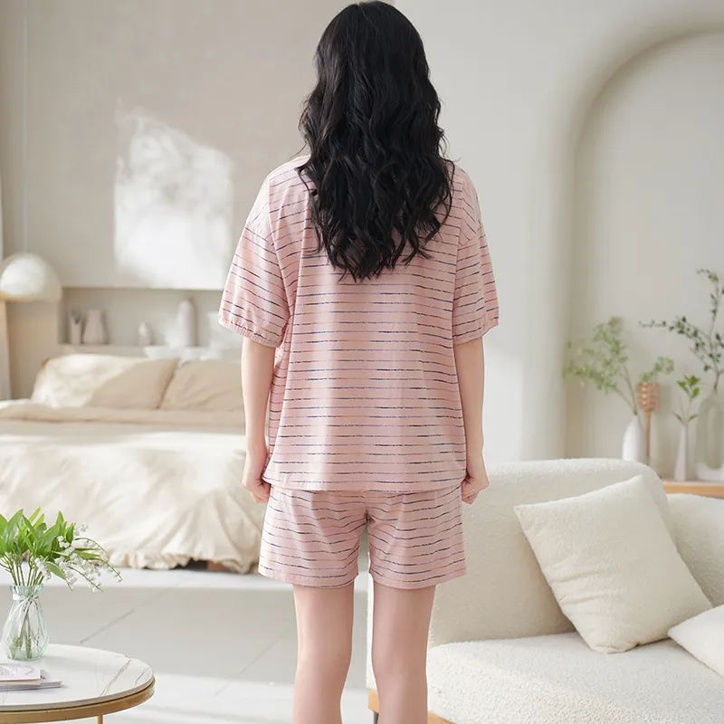 ROMANTIC·SPRING Pajama Set Women's Image Color-7