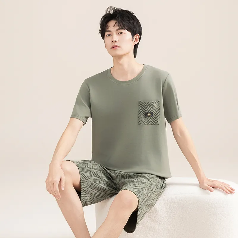 ROMANTIC·SPRING Pajama Set Men's-4