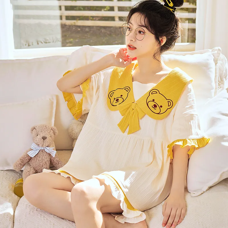 ROMANTIC·SPRING Pajama Set Women's Image Color-2