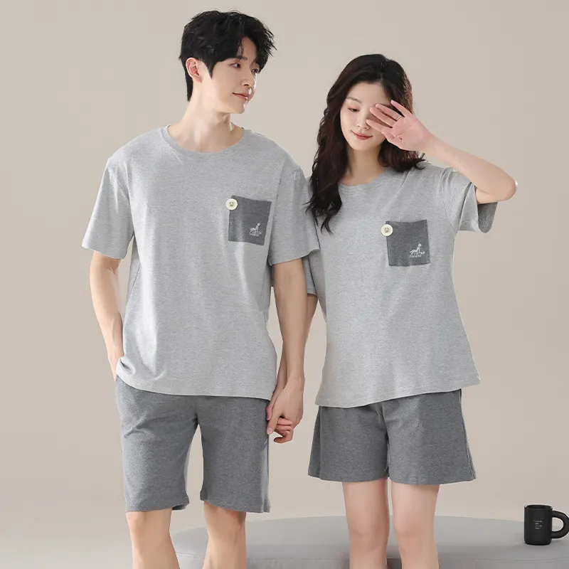 ROMANTIC·SPRING Pajama Set Unisex Image Color-2