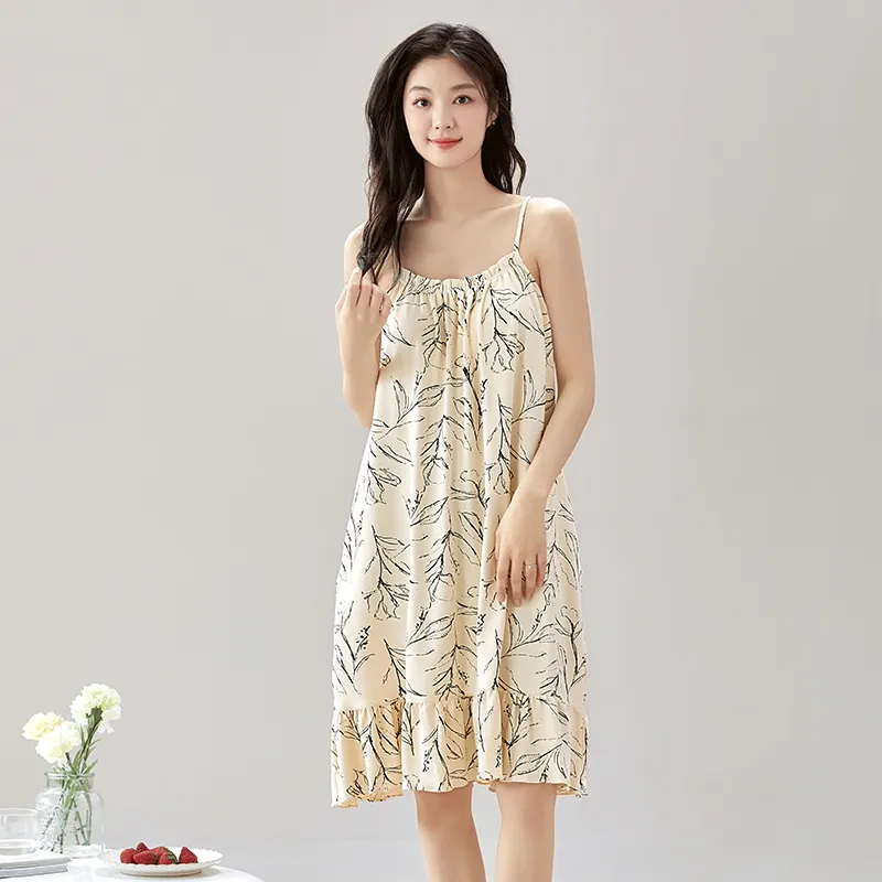 ROMANTIC·SPRING Nightgown Women's-1