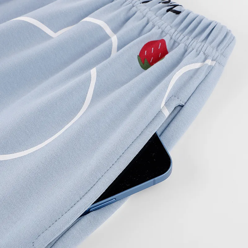 ROMANTIC·SPRING Pajama Pants Women's Image Color-3