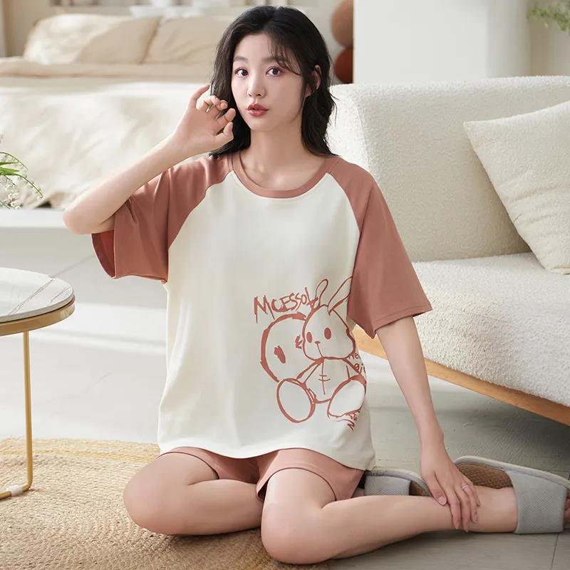 ROMANTIC·SPRING Pajama Set Women's Image Color-1