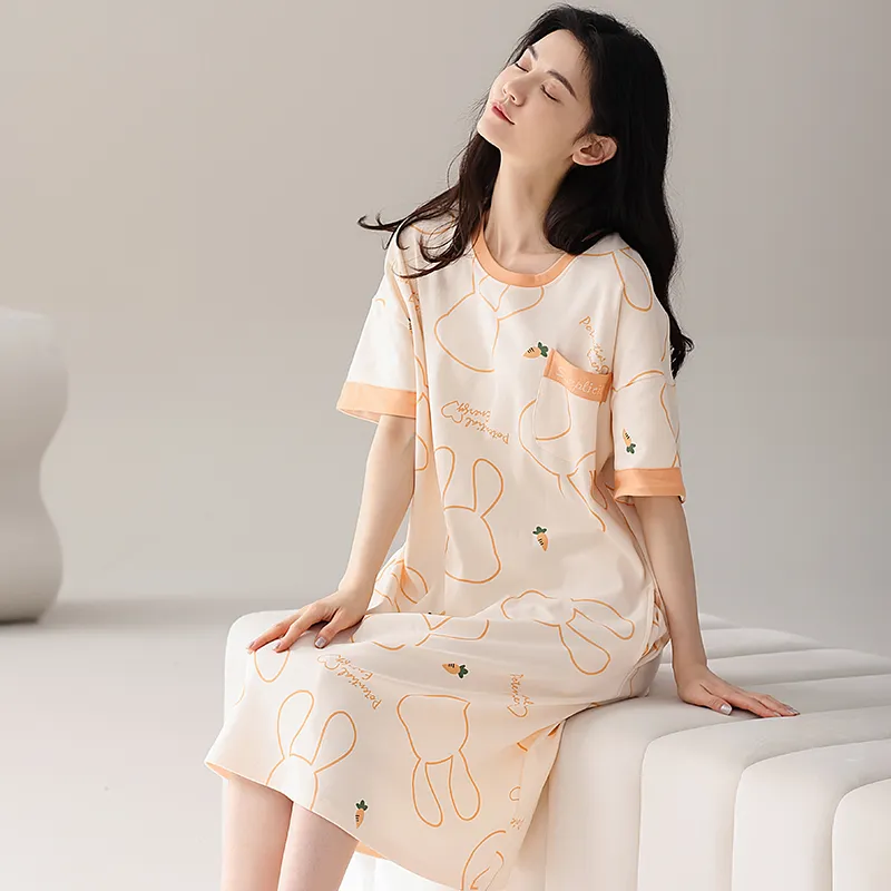 ROMANTIC·SPRING Nightgown Women's Image Color-1