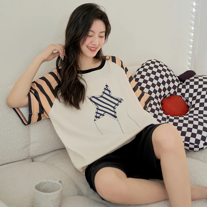 ROMANTIC·SPRING Pajama Set Women's Image Color-3