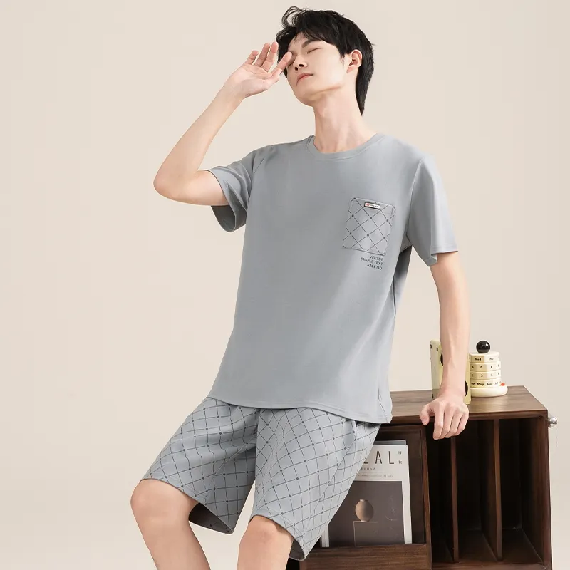 ROMANTIC·SPRING Pajama Set Men's-3