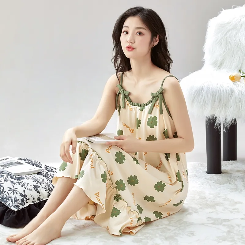 ROMANTIC·SPRING Nightgown Women's-3