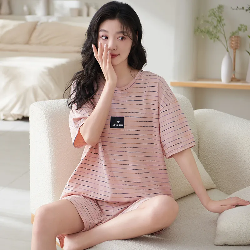 ROMANTIC·SPRING Pajama Set Women's Image Color-3