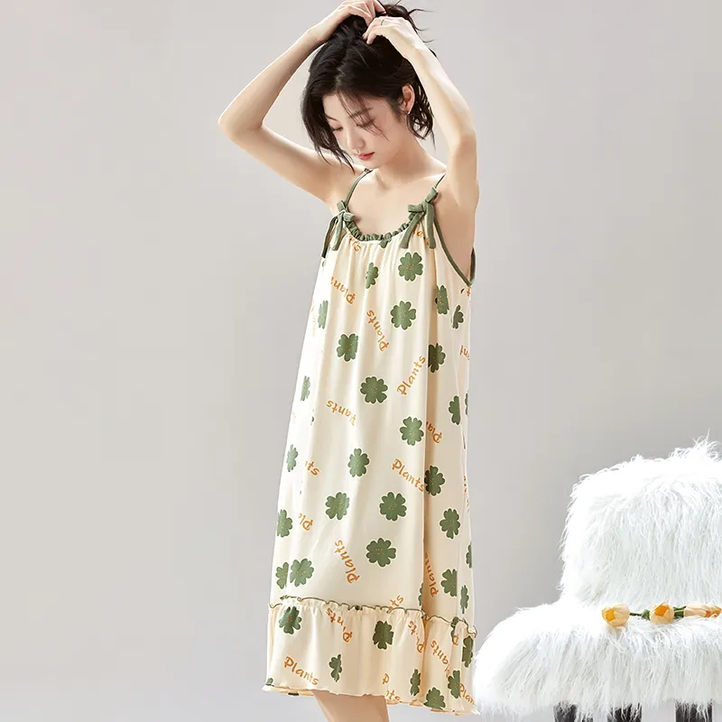 ROMANTIC·SPRING Nightgown Women's-2