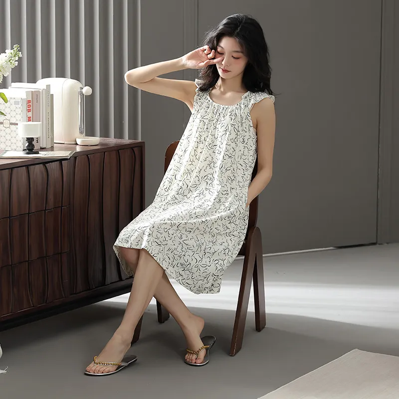 ROMANTIC·SPRING Nightgown Women's-2