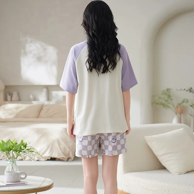ROMANTIC·SPRING Pajama Set Women's Image Color-7