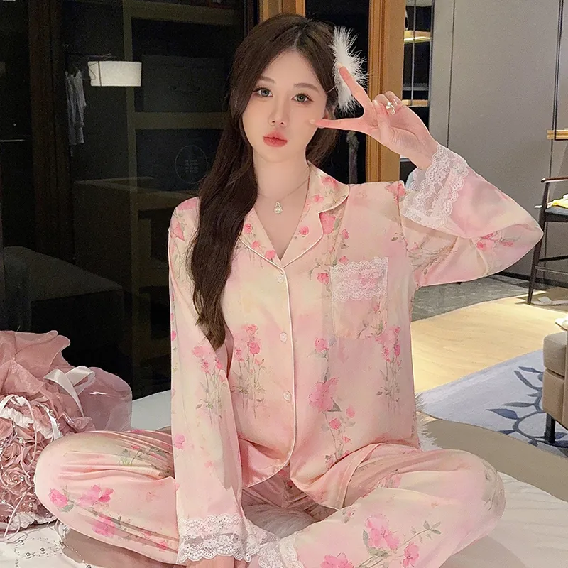 ROMANTIC·SPRING Pajama Set Women's-2