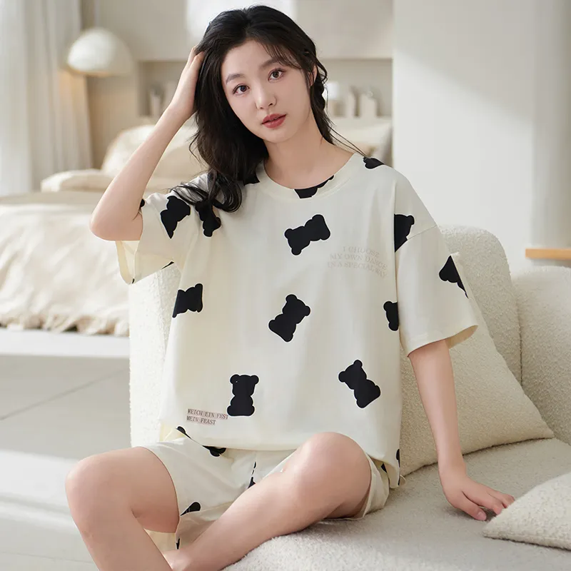 ROMANTIC·SPRING Pajama Set Women's Image Color-1