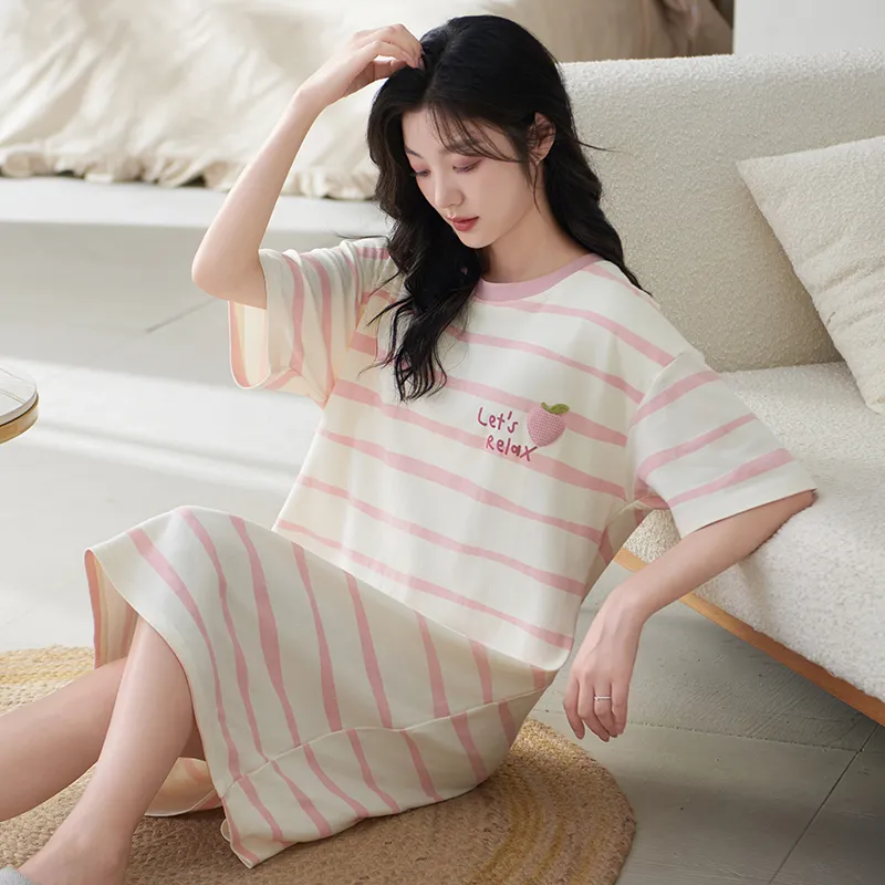 ROMANTIC·SPRING Nightgown Women's Image Color-2
