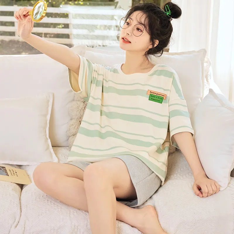 ROMANTIC·SPRING Pajama Set Women's Image Color-2