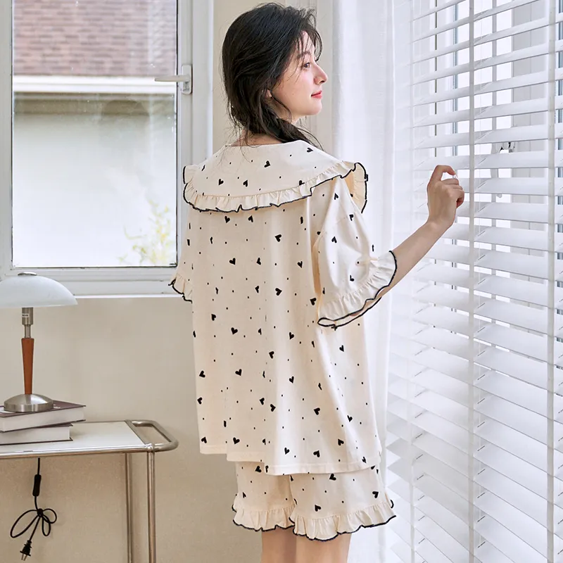 ROMANTIC·SPRING Pajama Set Women's Image Color-7