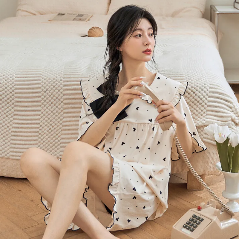 ROMANTIC·SPRING Pajama Set Women's Image Color-2