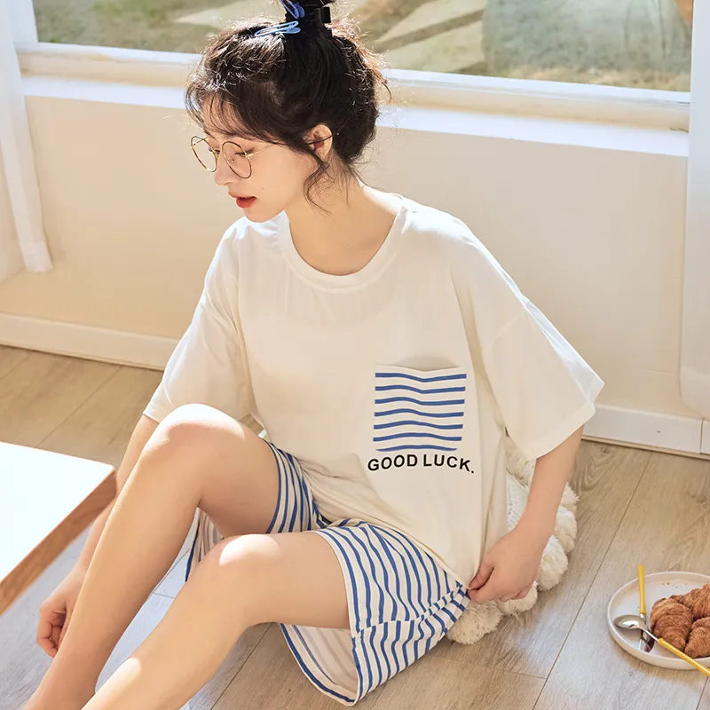 ROMANTIC·SPRING Pajama Set Women's Image Color-3