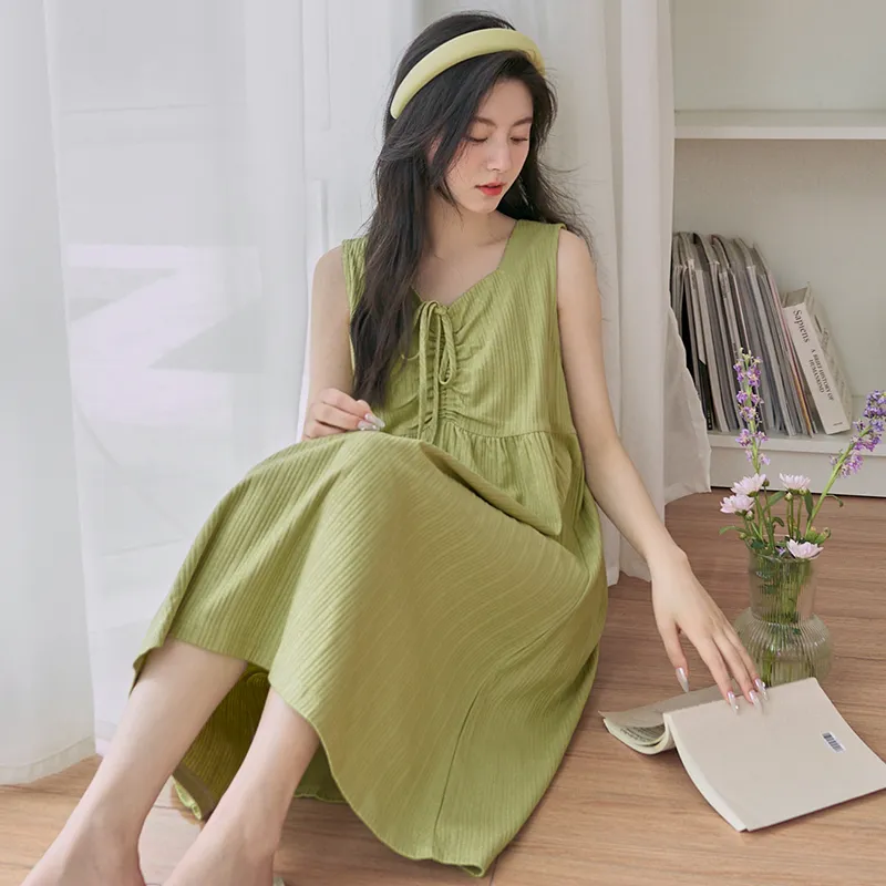 ROMANTIC·SPRING Nightgown Women's Image Color-2
