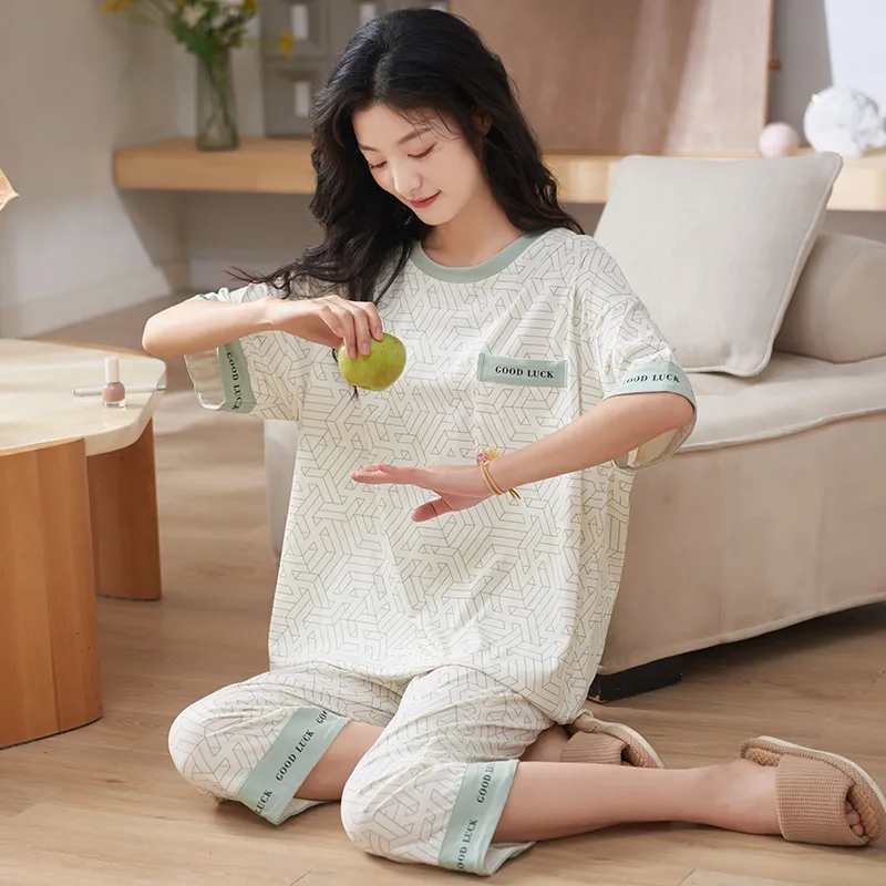 ROMANTIC·SPRING Pajama Set Women's Image Color-3