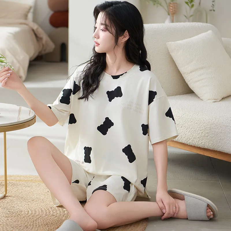 ROMANTIC·SPRING Pajama Set Women's Image Color-5