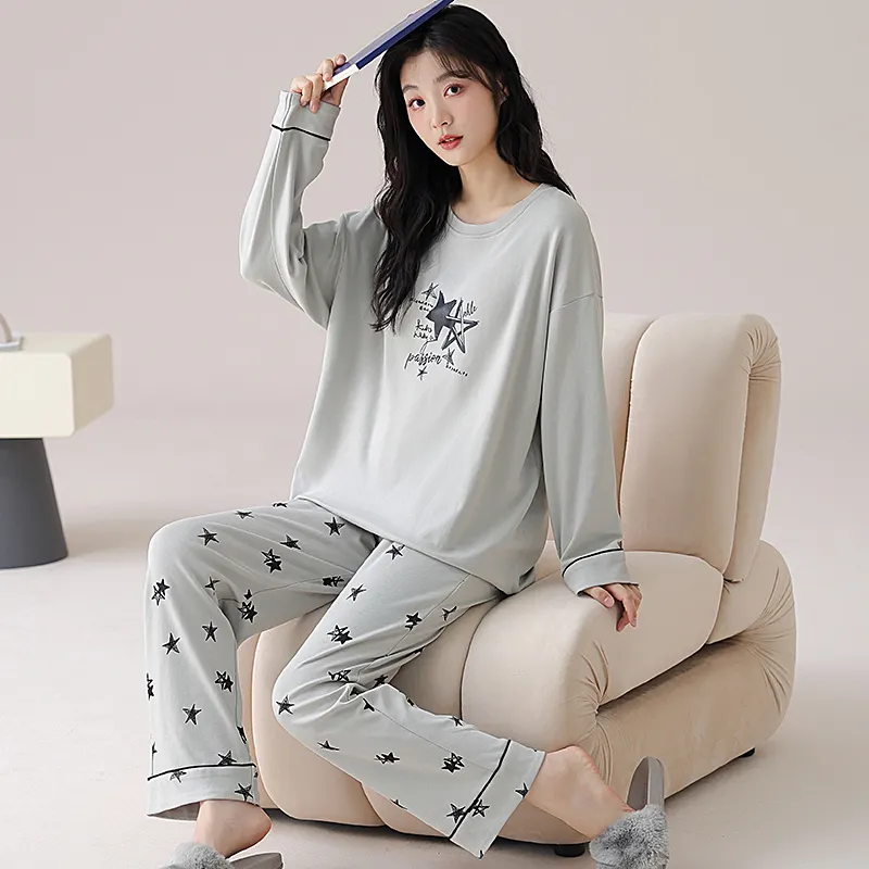ROMANTIC·SPRING Pajama Set Women's Image Color-6