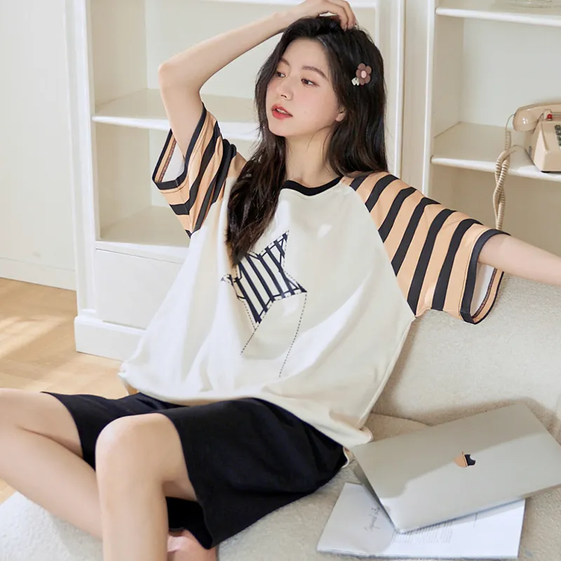 ROMANTIC·SPRING Pajama Set Women's Image Color-7