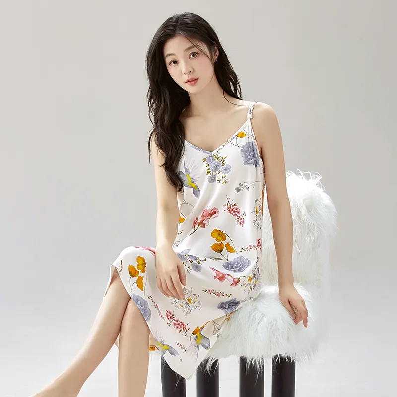 ROMANTIC·SPRING Nightgown Women's-4